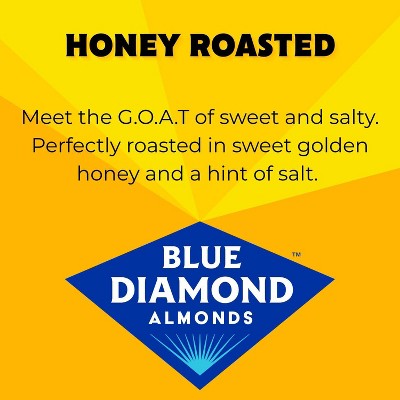 Blue Diamond Almonds Honey Roasted - 6oz