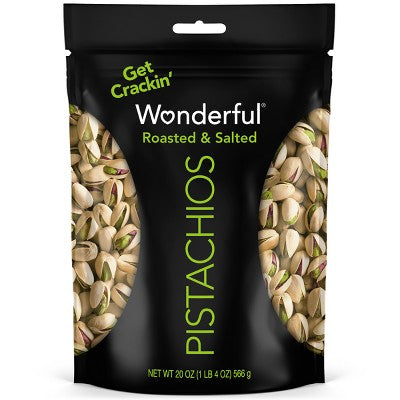 Wonderful Pistachios Roasted & Salted - 20oz