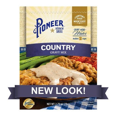 Pioneer Brand Country Gravy Mix 2.75oz: No Artificial Flavors