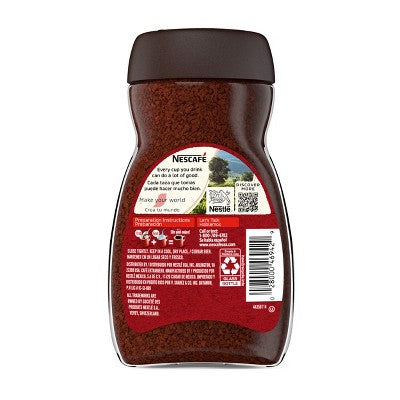 Nescafe Clasico Dark Roast Instant Coffee Jar - 3.5oz