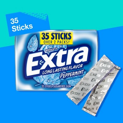 EXTRA Sugar-Free Peppermint Gum - 35ct