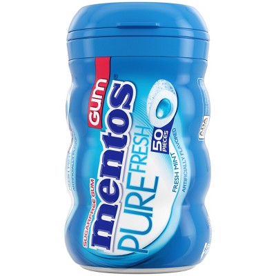 Mentos Pure Fresh Freshmint Sugar-Free Gum - 50ct
