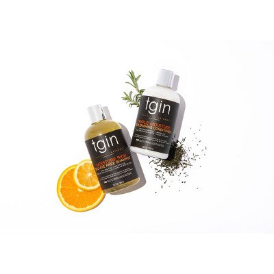 TGIN Triple Moisture Rich Replenishing Conditioner For Natural Hair with Shea Butter and Argan Oil - 13 fl oz
