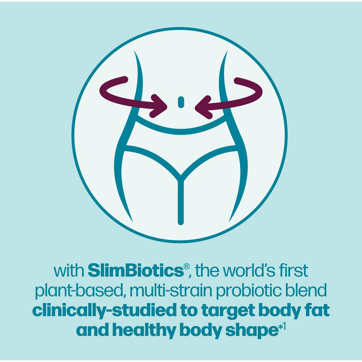 Culturelle Metabolism + Weight Management Slimbiotics Capsules, 30ct