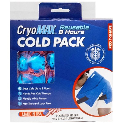 Cryo-MAX 8 Hour Reusable Cold Therapy Ice Pack - Medium - 6" x 12"