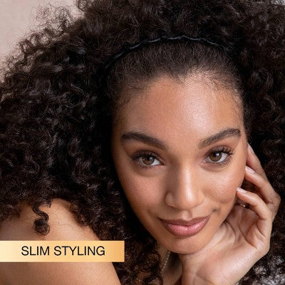 scünci Fabric Covered Zig Zag Headband - Black - All Hair