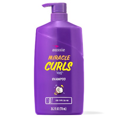 Aussie Paraben-Free Miracle Curls Shampoo with Coconut and Jojoba Oil