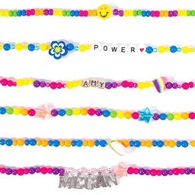 Word Wear Personalized Jewelry Making Set - It's So Me: Bracelet & Friendship Kit for Girls, 1175 Pieces, Beads & Charms