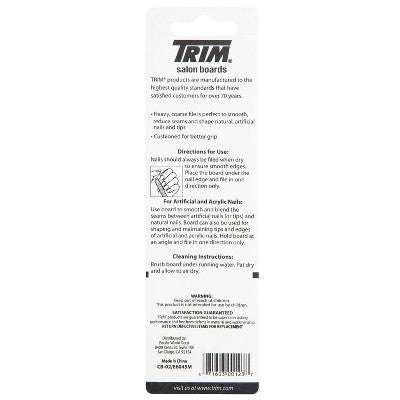 Trim Heavy & Medium Duty Black Salon Boards - 2pc