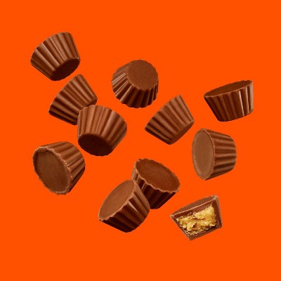 Reese's Minis Milk Chocolate Unwrapped Peanut Butter Cups Candy - 7.6oz