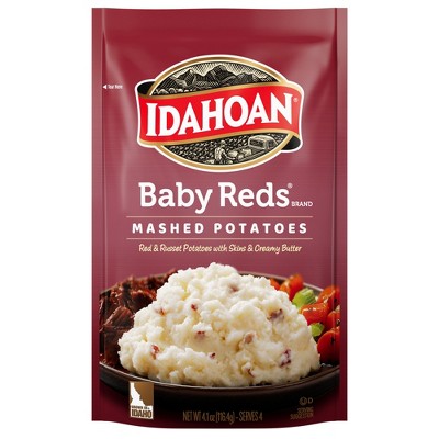 Idahoan Gluten Free Baby Reds Mashed Potatoes - 4.1oz: Wheat Free, Plant-Based