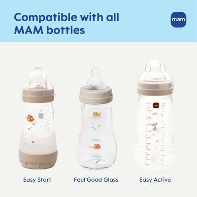 MAM Bottle Nipples - 2pk