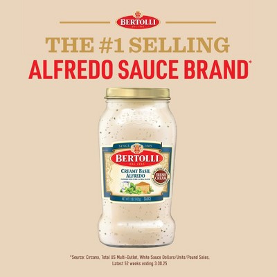 Bertolli Creamy Basil Alfredo Sauce - 15oz