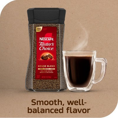 Nescafe Taster's Choice House Blend Light Roast Instant Coffee - 7oz