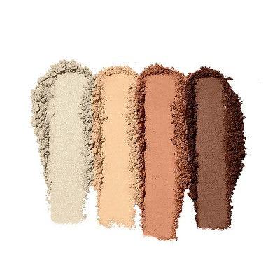 e.l.f. Contour Palette Pressed Powder - Light/Medium - 0.56oz