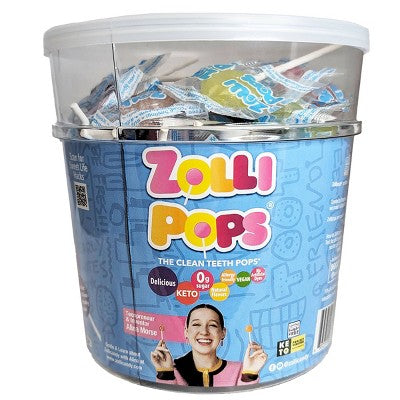 Zolli Pops Sugar Free Lollipops Candy - 16oz