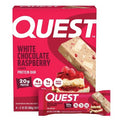 Quest Nutrition White Chocolate Raspberry Whey Protein Bars -  20g Protein - 4ct