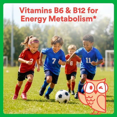 SmartyPants Organic Kids Multi & Vegetarian Omega 3 Gummy Vitamins with D3, C & B12 - 90 ct