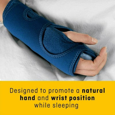 FUTURO Night Wrist Support, Adjustable Sleeping Wrist Brace - 1pk