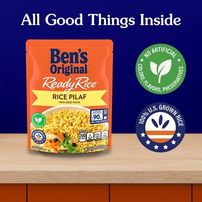 Ben's Original Ready Rice Rice Pilaf Microwavable Pouch - 8.8oz
