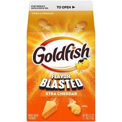 Pepperidge Farm Goldfish Flavor Blasted Extra Cheddar Snack Crackers
