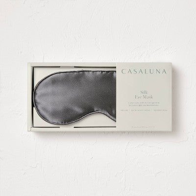 Solid Silk Eye Mask - Casaluna™
