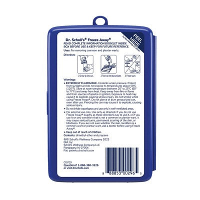 Dr. Scholl's Freeze Away Wart Application - 8 Applications