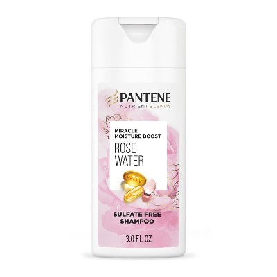 Pantene Nutrient Blends Sulfate Free Miracle Moisture Rose Water Shampoo