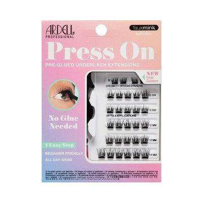 Ardell Press-On Faux Mink Natura False Eyelashes - 30pc