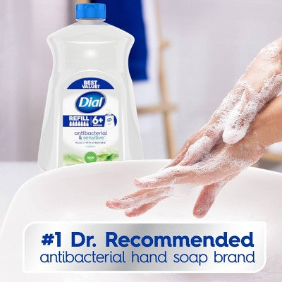 Dial Antibacterial & Sensitive Gel Hand Soap