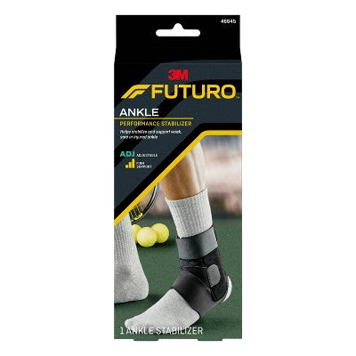 FUTURO Performance Ankle Stabilizer, Adjustable Ankle Brace - 1pk