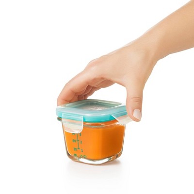 OXO Tot Baby Glass Food Storage Blocks - 8pc