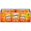 Goldfish Flavor Blasted Crackers Xtra Cheddar Snack Packs - 10.8oz/12ct: No Artificial Preservatives, No Artificial Flavors