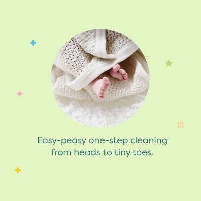 Babyganics Baby Shampoo + Body Wash Pump Bottle Fragrance Free - 16 fl oz Packaging May Vary