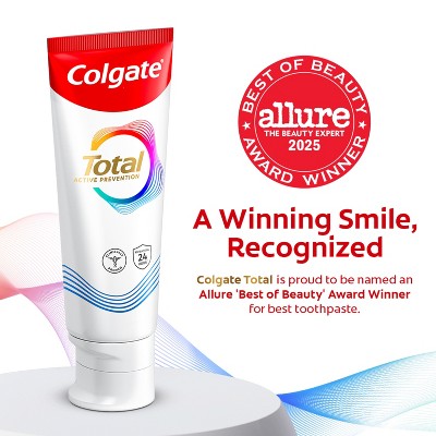 Colgate Total Active Prevention Clean Mint Toothpaste - 5.1oz/2pk
