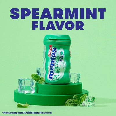 Mentos Pure Fresh Spearmint Sugar-Free Gum - 50ct