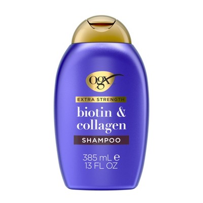 OGX Biotin & Collagen Extra Strength Volumizing Shampoo for Fine Hair - 13 fl oz