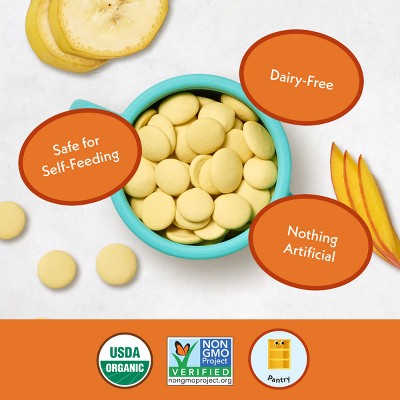 Once Upon a Farm Coconut Melts Mango Baby Snacks - 1oz