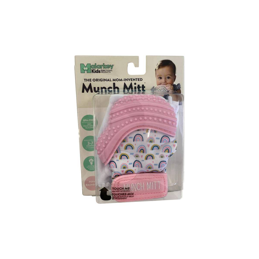 Malarkey Kids Munch Mitt Teether, Rainbow