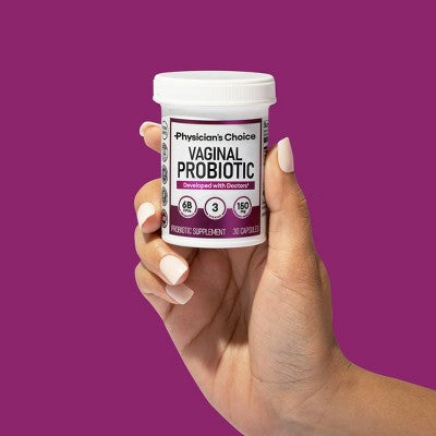 Physician's Choice Women's Vaginal Wellness Probiotics and Urinary Tract Support Capsules - 30ct