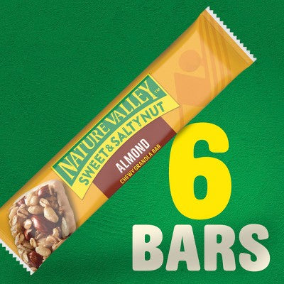 Nature Valley Sweet & Salty Nut Almond Granola Bars - 6ct/7.4oz