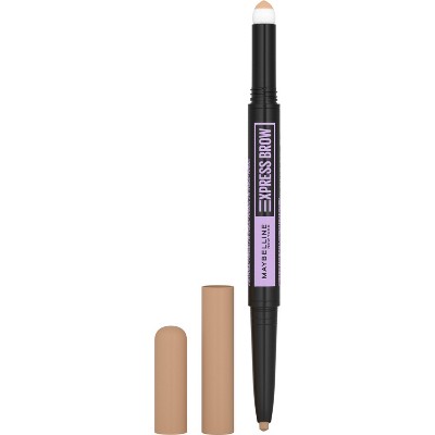 Maybelline Express Brow 2-In-1 Pencil and Powder Eyebrow Makeup - 0.02oz