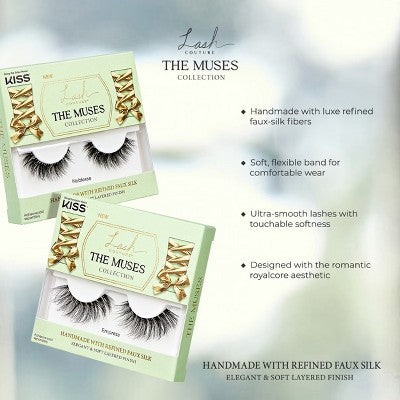 Kiss Lash Couture The Muses False Eyelashes - Empress Lashes - 1ct