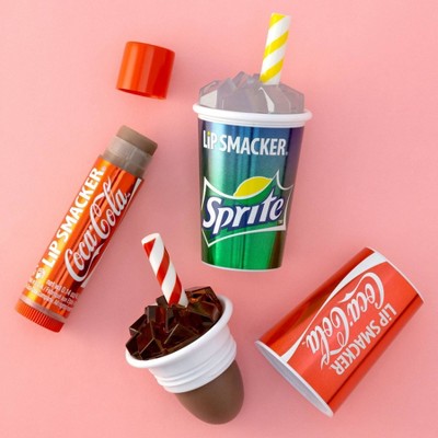 Lip Smacker Beverage Cup Lip Balm – Sprite/Coke – 3pk