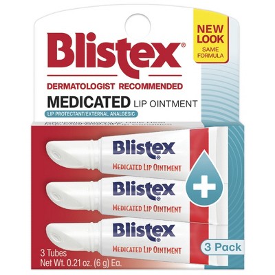 Blistex Medicated Lip Ointment - 3ct/0.63oz