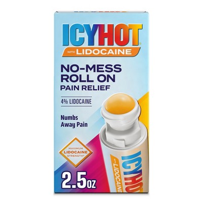 Icy Hot Max Pain Reliever No Mess Applicator with Lidocaine - 2.5oz