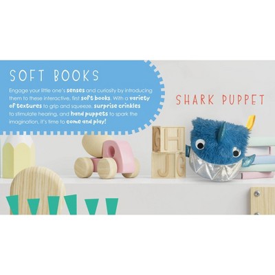 Make Believe Ideas Shark Hand Puppet Soft Cloth Book