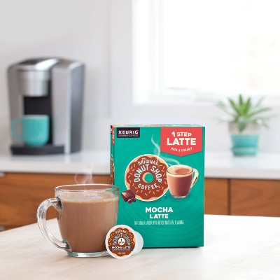 The Original Donut Shop One Step Latte Mocha Dark Roast - Keurig K-Cup Coffee Pods - 20ct