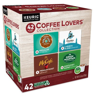 Keurig Coffee Lovers' Collection Keurig K-Cup Coffee Pods Variety Pack Medium Roast - 42ct