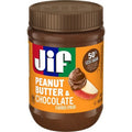 Jif Peanut Butter & Chocolate Flavored Spread - 15oz: Creamy Consistency